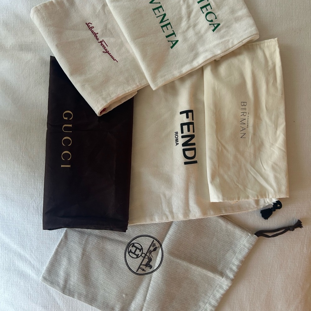 Pls see description- designer dust bags